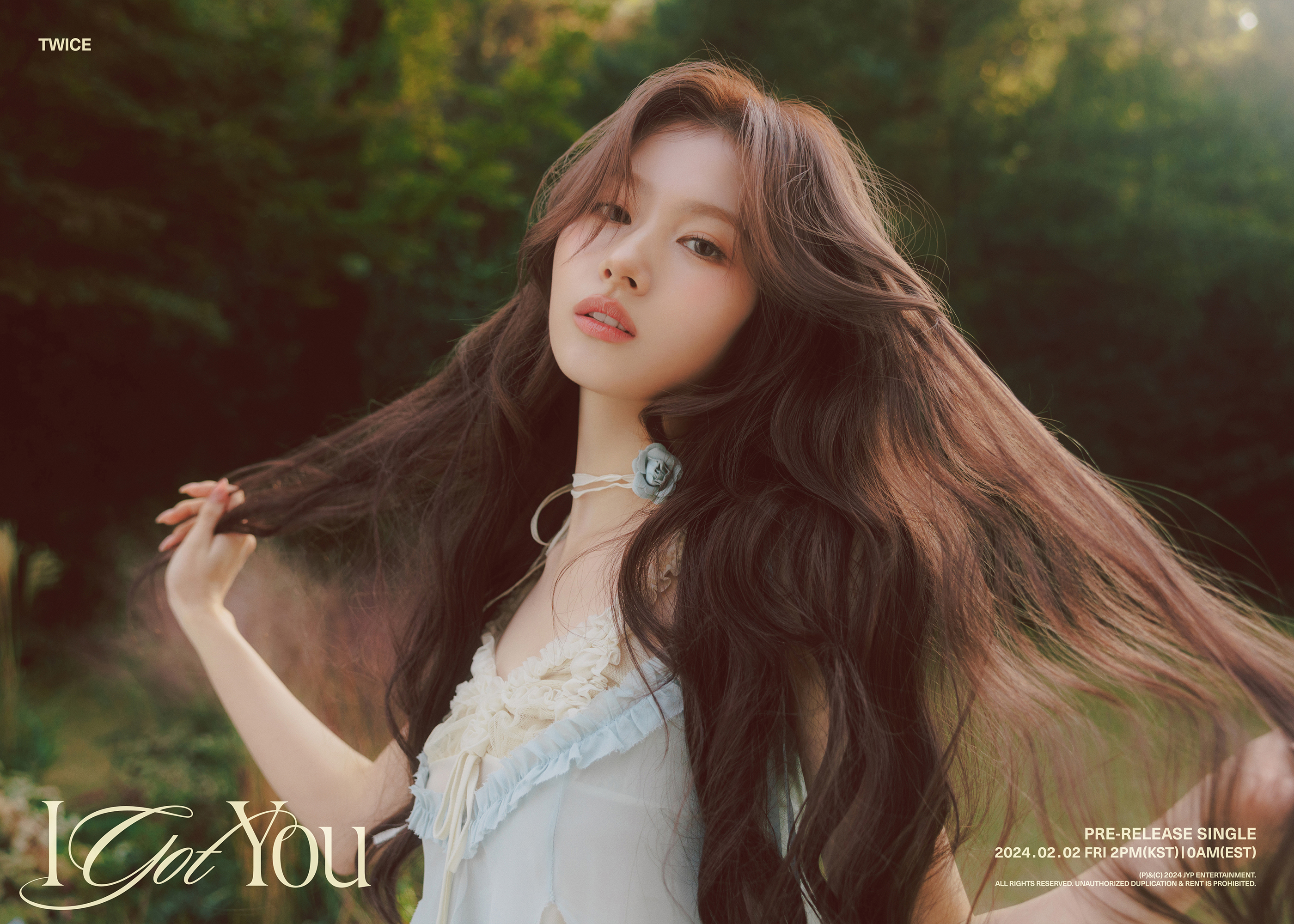 JYP 特典 サナ　READY TO BE、With you-th TWICE : Notice